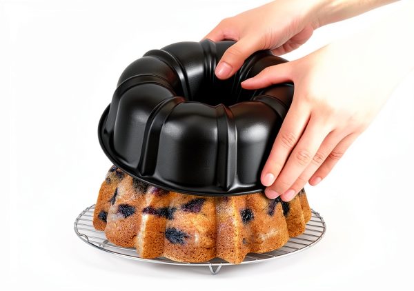 TeamFar Pumpkin Bundt Pan Nonstick Carbon Steel Oven Safe-3