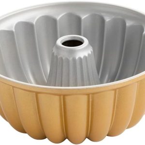 Nordic Ware Bundt Pan Aluminum Gold 10 Cup Capacity-0