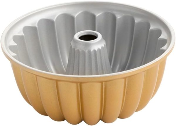 Nordic Ware Bundt Pan Aluminum Gold 10 Cup Capacity-0