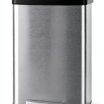 Garvee Stainless Steel Kitchen Trash Can Step On Rustproof-0