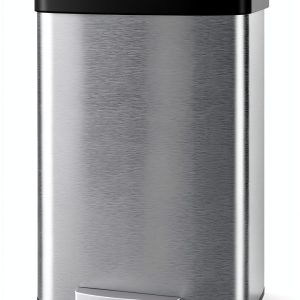 Garvee Stainless Steel Kitchen Trash Can Step On Rustproof-0