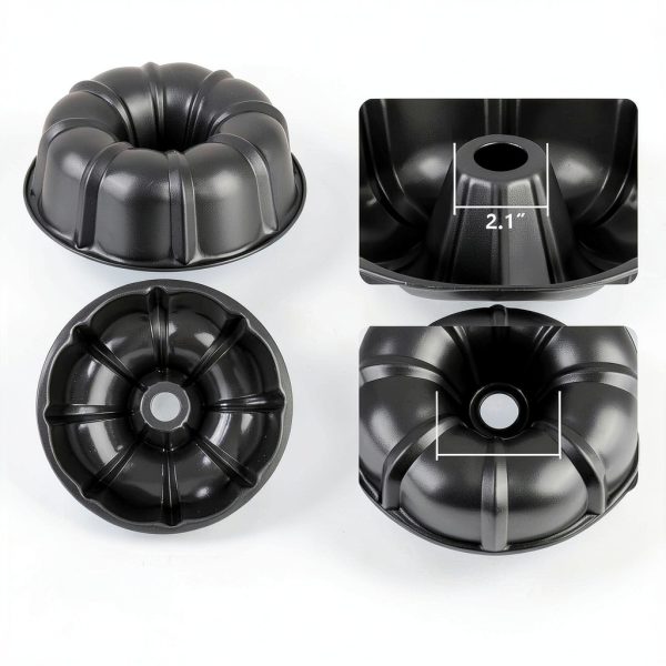 TeamFar Pumpkin Bundt Pan Nonstick Carbon Steel Oven Safe-1