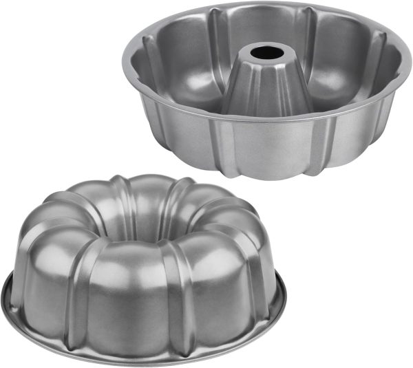 Onader Bundt Pan Carbon Steel Nonstick 10 Inch Cake Pan-0