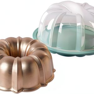 Nordic Ware Bundt Pan Aluminum Oven Safe Golden Hour-0