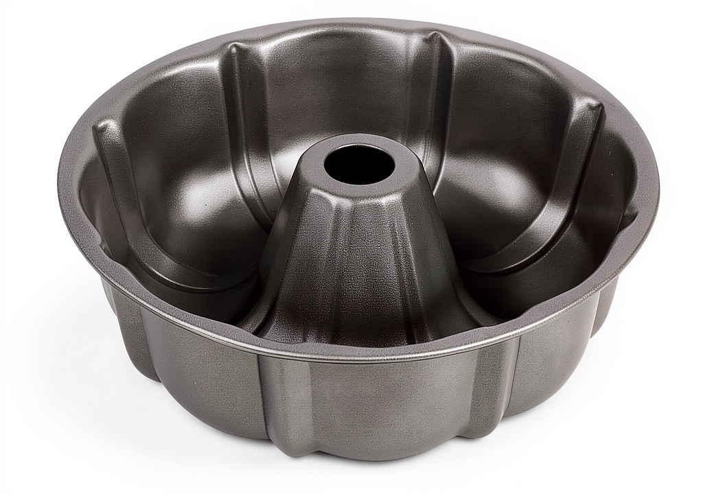 TeamFar Bundt Pan displaying its pumpkin shape and nonstick surface