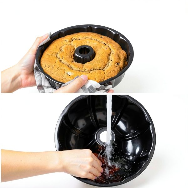 TeamFar Pumpkin Bundt Pan Nonstick Carbon Steel Oven Safe-4