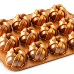 Nordic Ware Bundt Pan Gold Aluminum Oven Safe Cake Pan-0