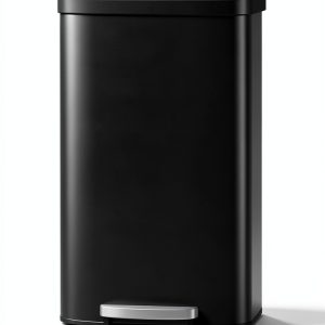 Garvee Kitchen Trash Can Step On Stainless Steel Odor Seal-0