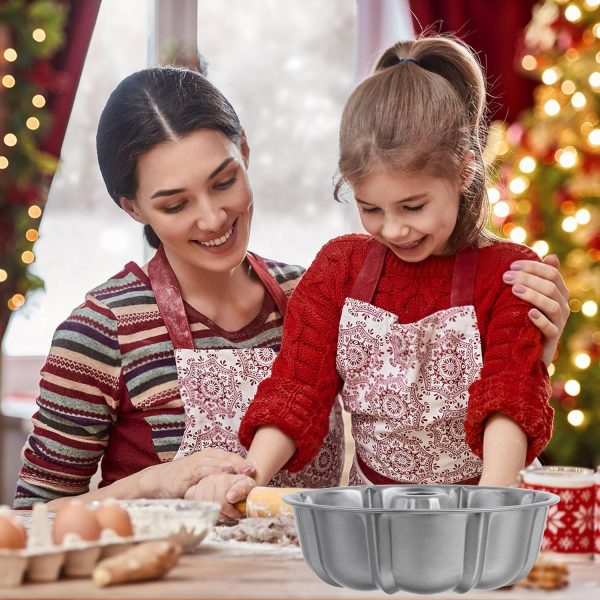 Onader Bundt Pan Carbon Steel Nonstick 10 Inch Cake Pan-5
