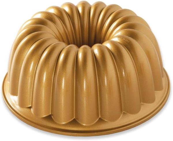 Nordic Ware Bundt Pan Aluminum Gold 10 Cup Capacity-1