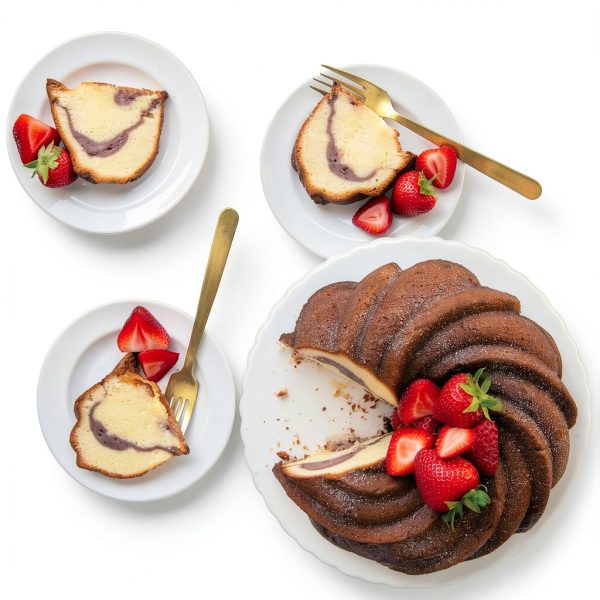 Nordic Ware Bundt Pan Gold Nonstick Aluminum 10 Cup-2