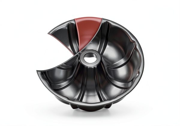 TeamFar Bundt Pan Nonstick Carbon Steel 10 Inch Cake Pan-3
