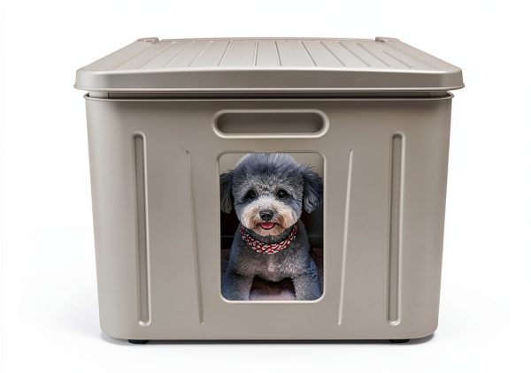 Waterproof Dog House ROCKEVER Medium Outdoor-3