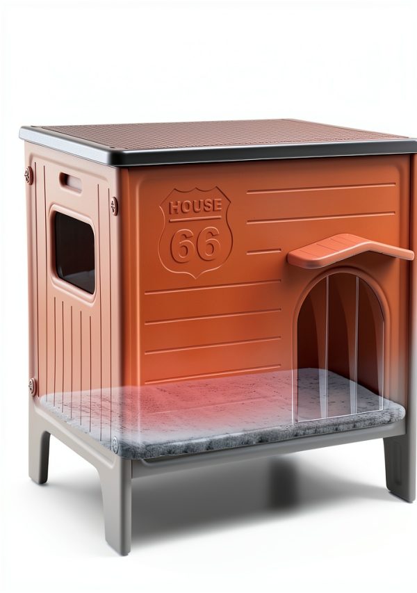 Waterproof Dog House ROCKEVER Medium Outdoor-5