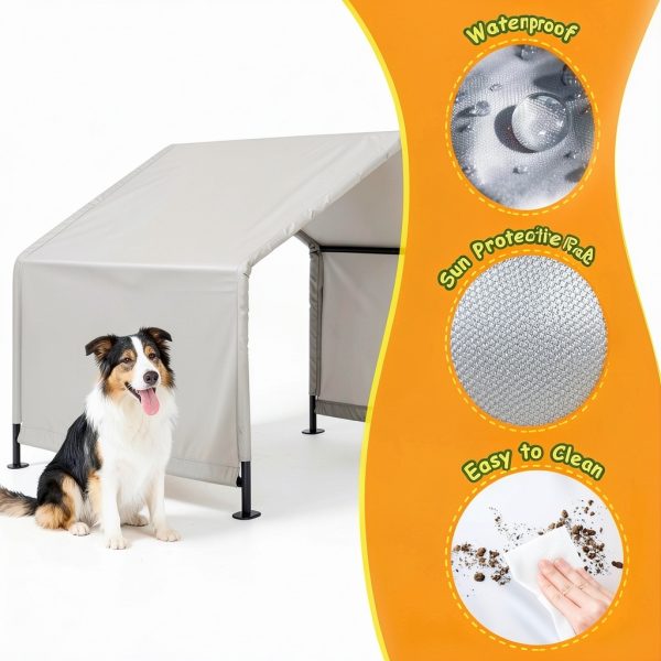 Dog Tent Nidouillet Steel Frame Waterproof House-3
