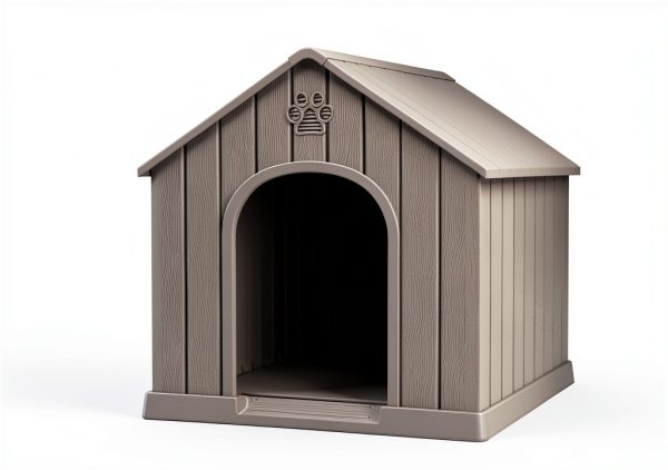 Fancyango Waterproof Dog House for Small Medium Breeds Grey-4