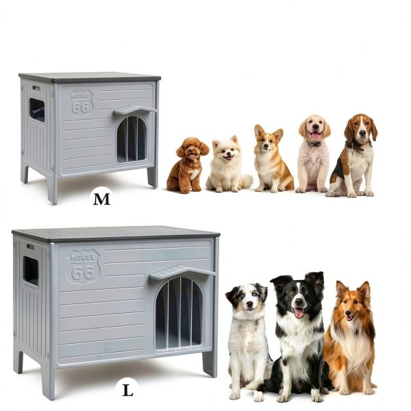 Waterproof Dog House ROCKEVER Medium Outdoor-2