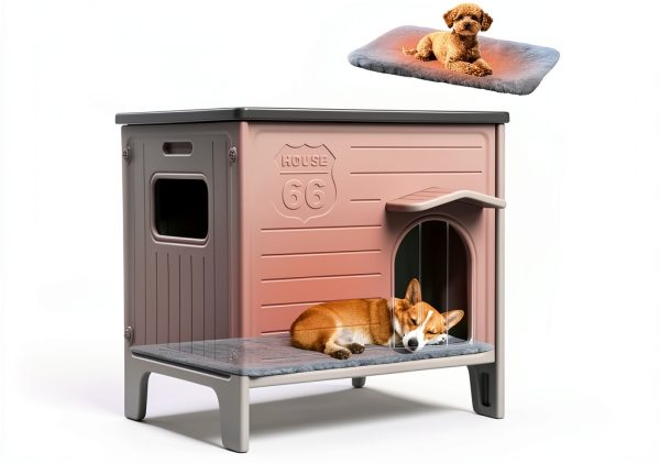 Waterproof Dog House ROCKEVER Medium Outdoor-0