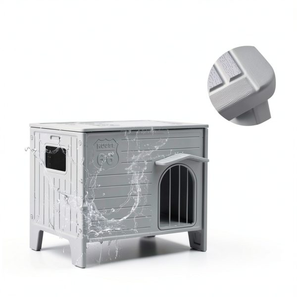 Waterproof Dog House ROCKEVER Medium Outdoor-1