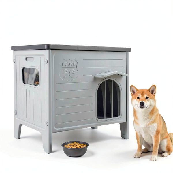 Waterproof Dog House ROCKEVER Medium Outdoor-7