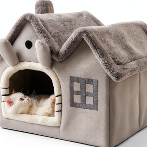 Dog House Srutirbo Double Roof with Removable Roof and Memory Sponge-0