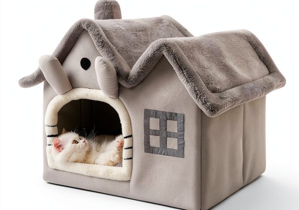 Dog House Srutirbo Double Roof with Removable Roof and Memory Sponge-0