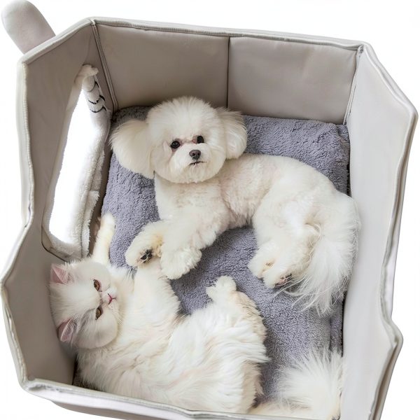 Dog House Srutirbo Double Roof with Removable Roof and Memory Sponge-4