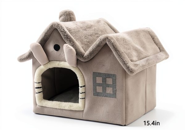 Dog House Srutirbo Double Roof with Removable Roof and Memory Sponge-1