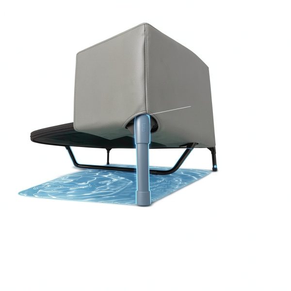 Dog House Fit Choice XL Elevated Shelter 600D PVC Tool-Free Assembly-4