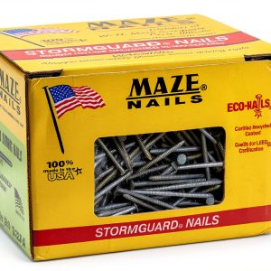 MAZE NAILS S227A-5 Double Hot Dipped Ring Shank Split Less Siding Nail, 5-Pound 8D 2-1/2-Inch-0