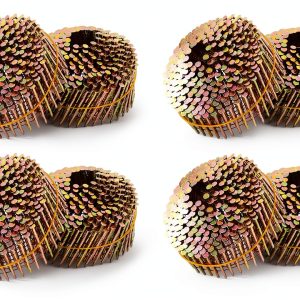 Coil Siding Nails 2" x .098 Ring Shank - CREWTOWER 3600 Count-0