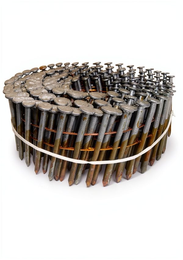 Metabo HPT Siding Nails | 1-3/4 Inch x .090 | 304 Stainless Steel | Wire Coil | Ring Shank | 900 Count | 13350HPT-3