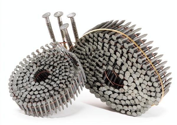kimllier 3600 Count Coil Siding Nail Full Round Head Wire Collated-2