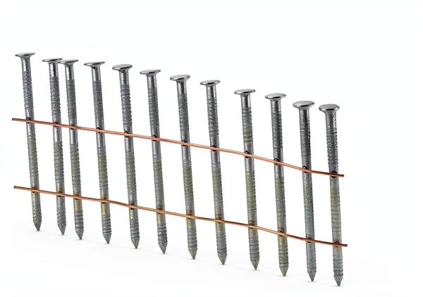 kimllier 3600 Count Coil Siding Nail Full Round Head Wire Collated-3
