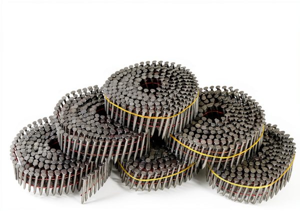 kimllier 3600 Count Coil Siding Nail Full Round Head Wire Collated-5